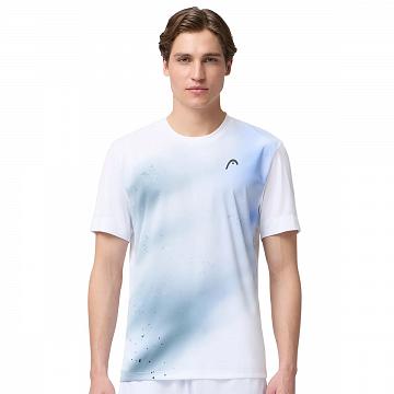 Head Topspin T-Shirt Navy / Print Vision